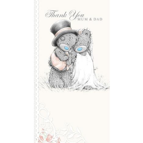 Thank You Mum and Dad Me to You Wedding Card £2.19